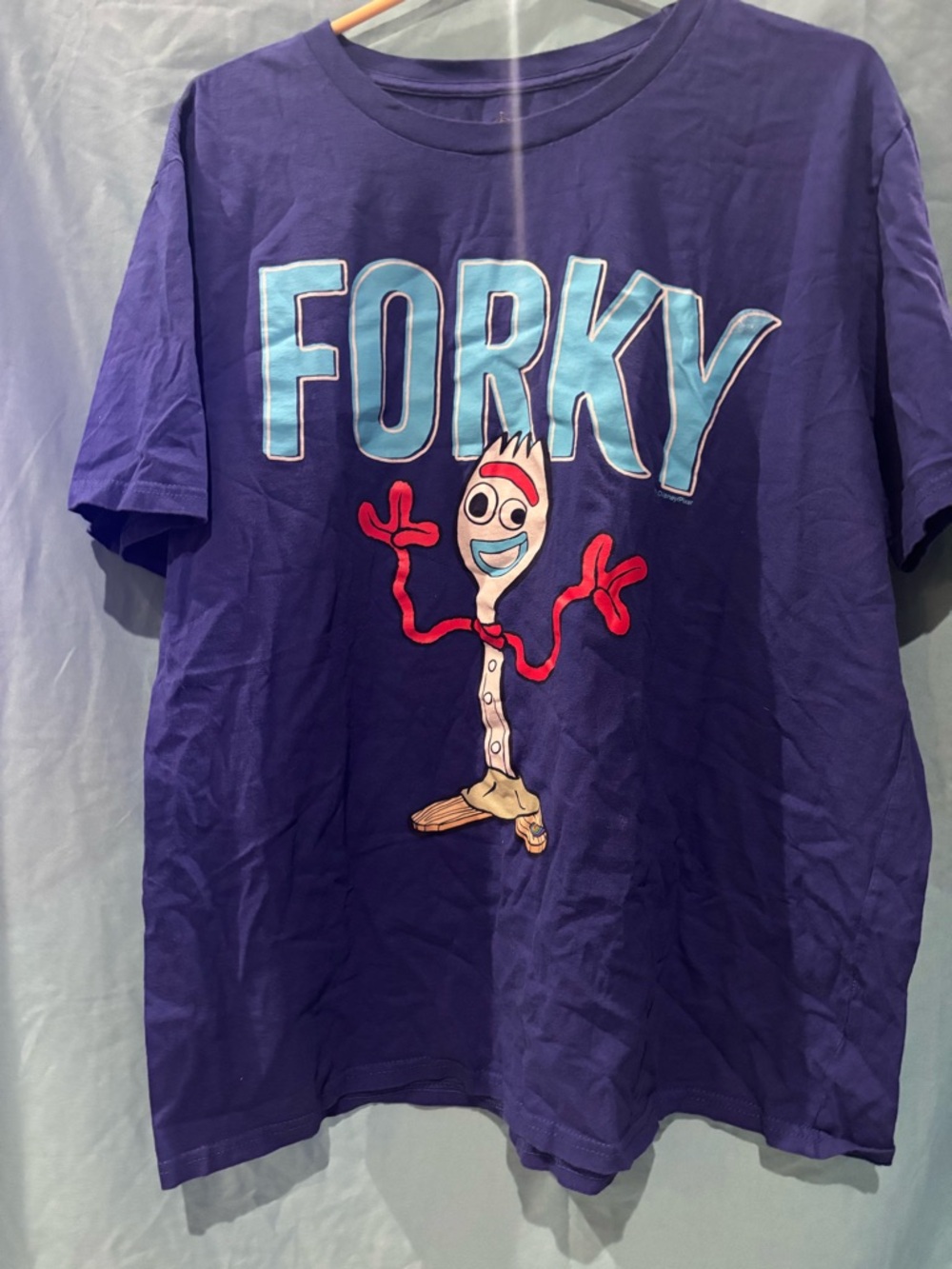 Disney Purple Forky Cotton Tee